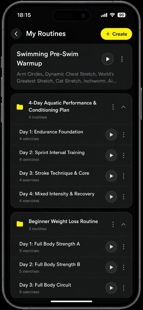 Multi-Day Routines